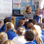 Kelly Visits Parley First School, Ferndown, Dorset