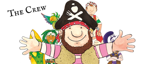 The Crew and The Cuddle Pirate